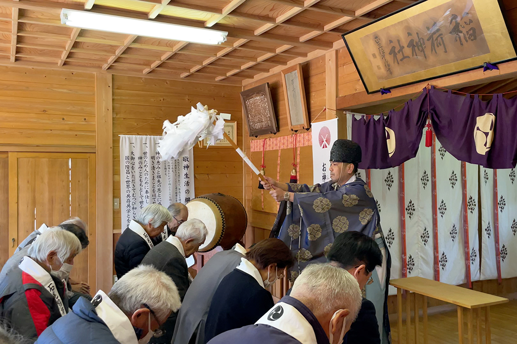 新石毛稲荷神社 令和7年 初午祭