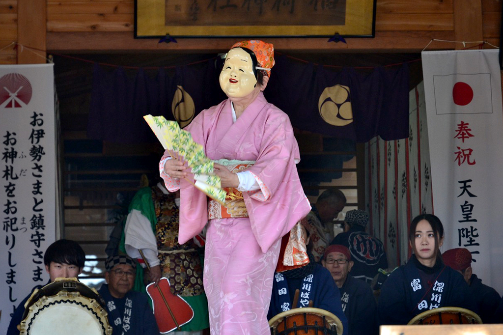 新石毛稲荷神社 令和7年 初午祭 とんだやばやし