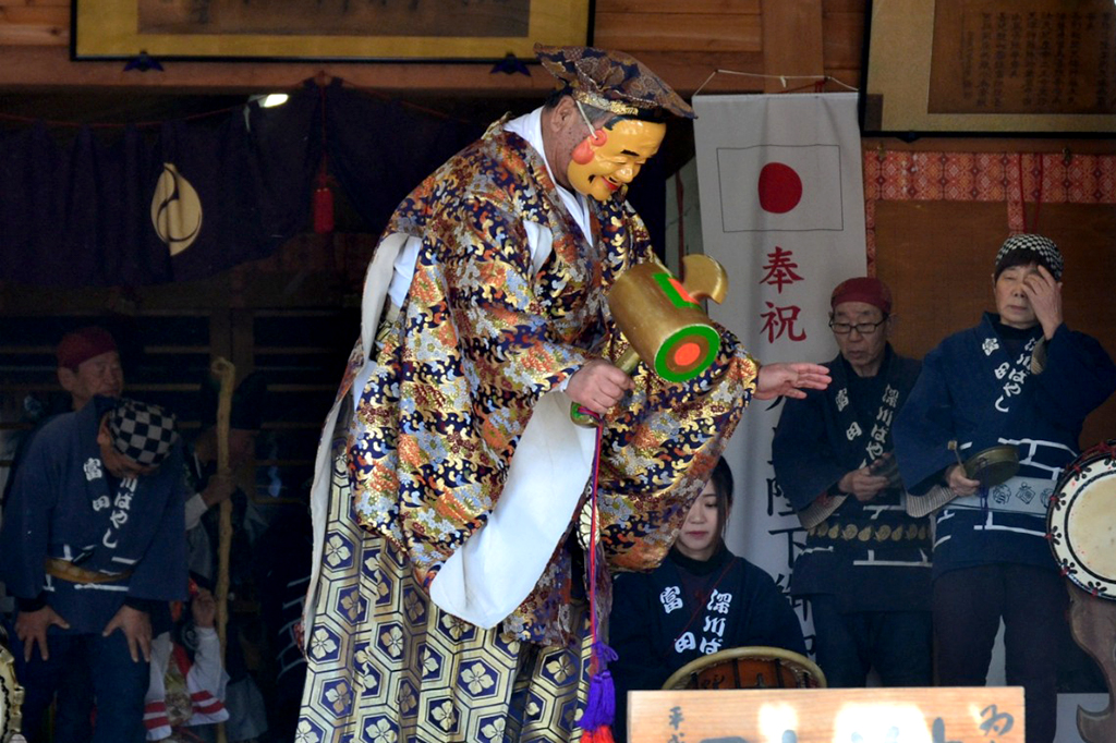 新石毛稲荷神社 令和7年 初午祭 とんだやばやし